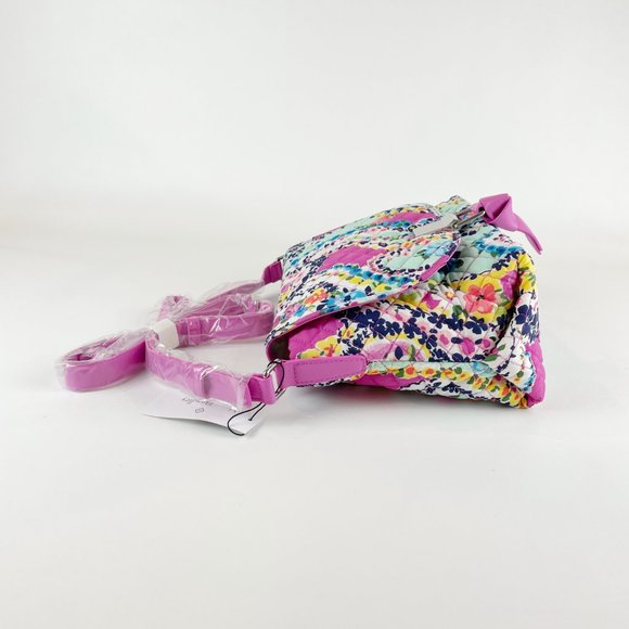 Vera Bradley Carson Crossbody Wildflower Paisley - Picture 5 of 10